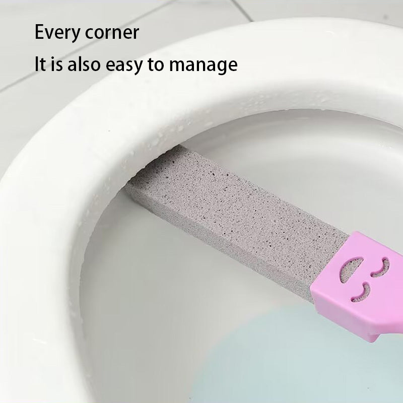 1pc, Pumice Stone Stick With Handle, Toilet Bowl Cleaning Stick, Scouring Stick, To Limescale Stain, Hard Water Rings And Calcium Buildup, Iron For Toilet, Bathroom, Kitchen, Grills, Tile, Cleaning Supplies, Cleaning Tool