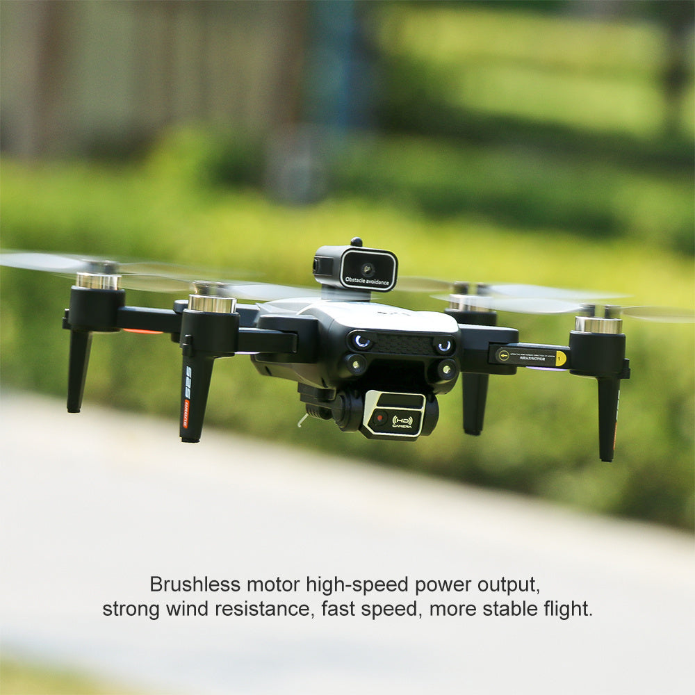 Dual Batteries S2S Long Endurance Drone, Dual Camera WiFi FPV Dual Folding Quadcopter with Height Maintainer, Remote Control or Mobile Phone Dual Operation