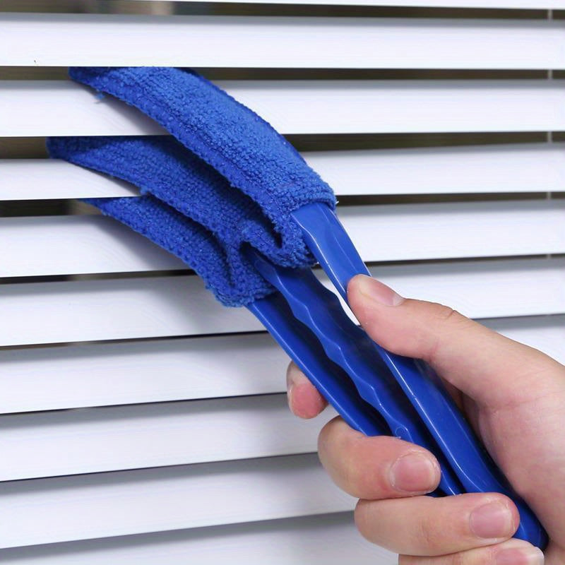 1pc Multi-Scene Reusable Window Blind Duster, Washable and No-Electricity Cleaning Tool, for Living Room, Bedroom, Bathroom, and Outdoor Use, with Efficient Dust Removal for Blinds, Shutters, and Shades