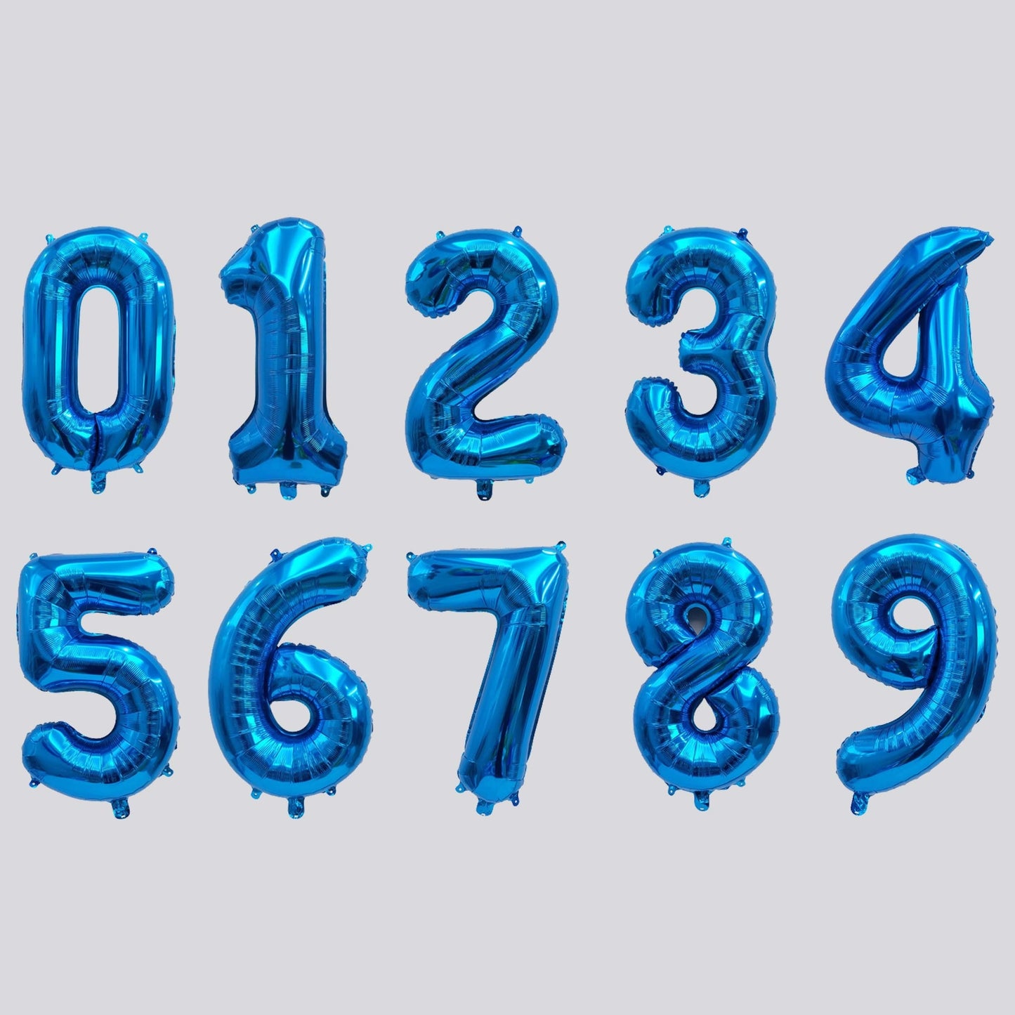 1pc Giant 32-inch Blue Number "60.96cm Balloon - Perfect for Birthdays, Weddings, Anniversaries & Theme Parties - Durable Self-Sealing Aluminum Film, Ideal for Celebrations & Decor, Birthday Balloons