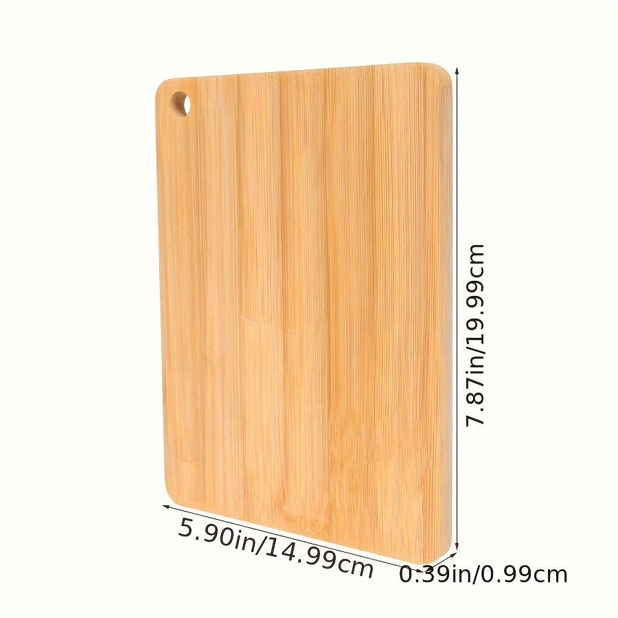 Royal Craft Bamboo Cutting Board with Juice Groove - Thick, Durable Kitchen Chopping Block with Easy-Grip Handle for Fruits, Vegetables & Meat - Perfect for Holidays: Hanukkah, St. Patrick's Day, Christmas, Easter, Thanksgivi