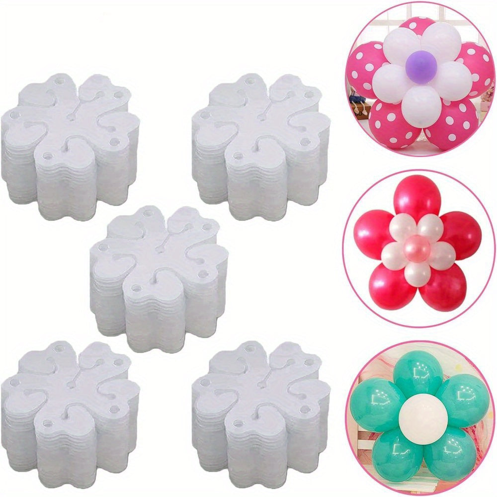 20pcs/40pcs/80pcs, Balloon Clips, Flower Modeling Clip Holder Fixer, Party Decor, Party Favor, Birthday Bridal Wedding Graduation Anniversary Party Decor Supplies