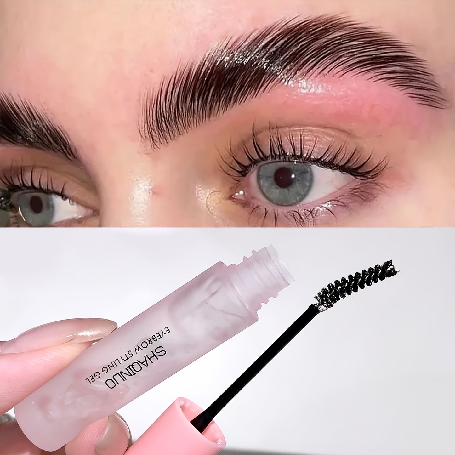 Waterproof Eyebrow Styling Gel - Long-Lasting, Sweat-Proof Brow Shaping Wax for All Skin Types, Lightweight & Non-Greasy Formula