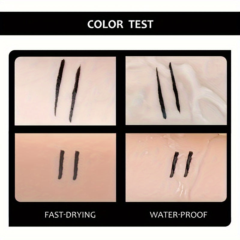 1pc Quick-dry Eyeliner Pencil Makeup Long Lasting Smooth Matte Eye Liner Waterproof Anti Smudge Liquid Eyeliner Pen Eyes Cosmetics