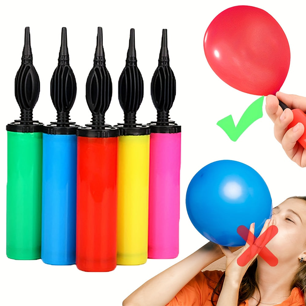 1pc, Balloon Pump, Hand Push, Useful Portable Balloon Accessories, Prefect For Wedding, New Year, Spring Festival, Birthday, Graduation Party Decor Supplies