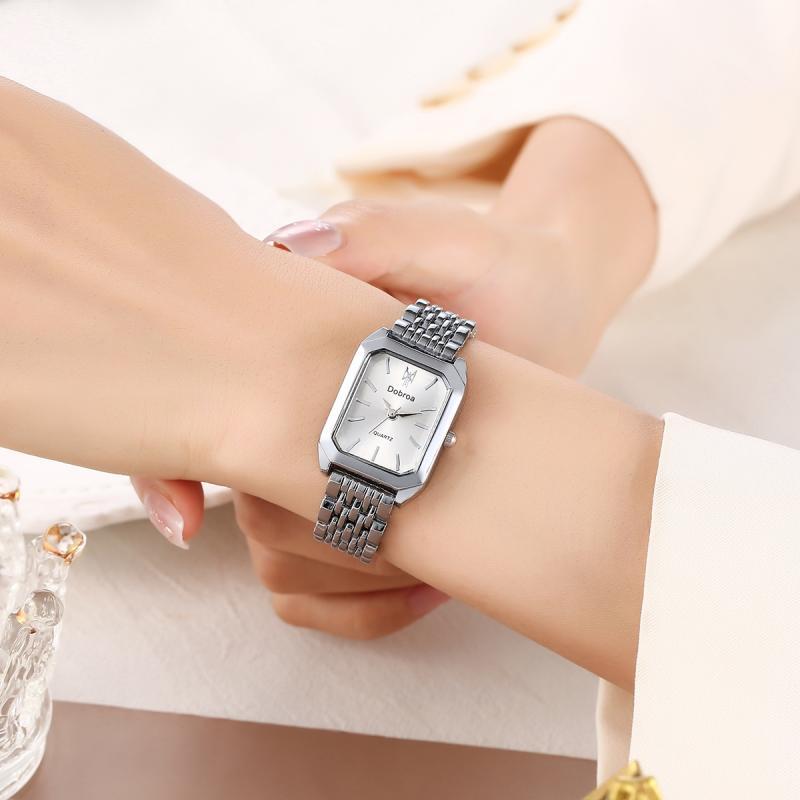 Fashion Classic Five-Bezel Bracelet Watch Square Women's Fashion Watch A Must-have for Goddesses