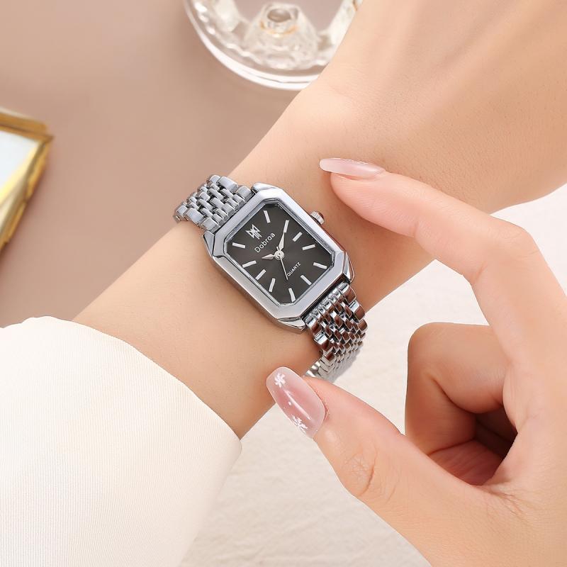 Fashion Classic Five-Bezel Bracelet Watch Square Women's Fashion Watch A Must-have for Goddesses