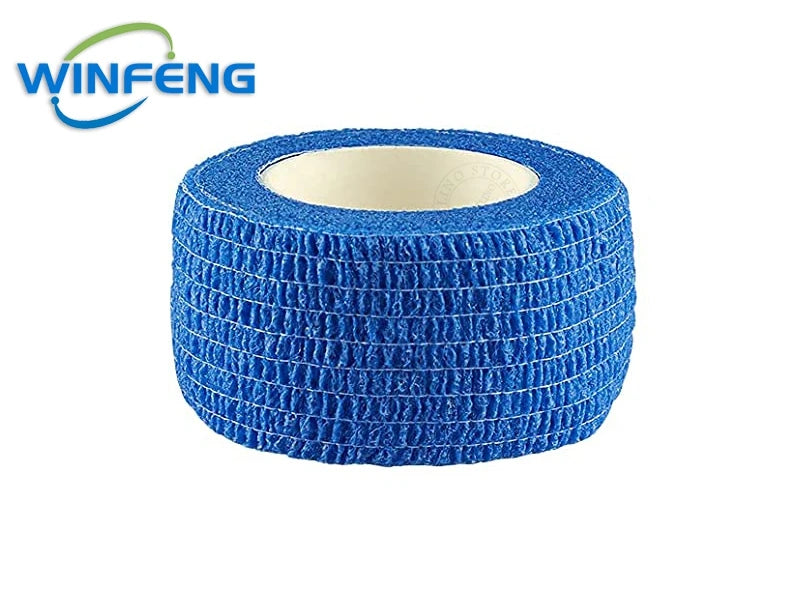 5Pcs Self Adhesive Elastic Bandage First Aid Kit Non-woven Fabric Tape Protective Gear Knee Elbow Support Injury Pad