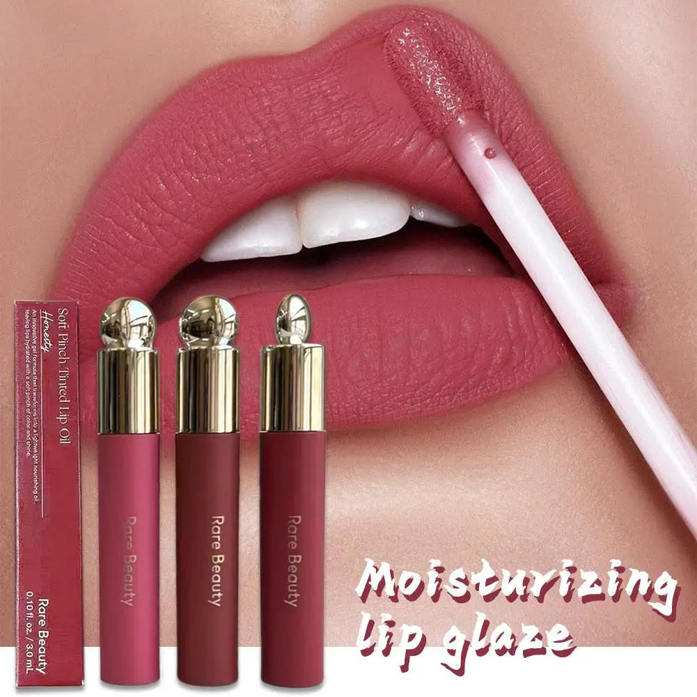 3ml Moisturizing Lip Glaze Deep Moisturizing Natural Luster Lightweight  Nutrient Repair Feel Fresh Comfortable Lip Oil Lip Glos