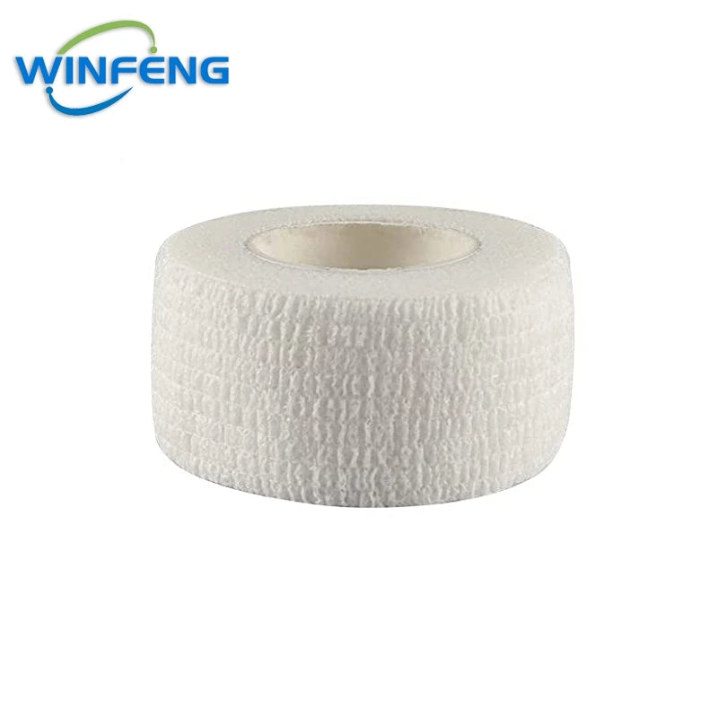 5Pcs Self Adhesive Elastic Bandage First Aid Kit Non-woven Fabric Tape Protective Gear Knee Elbow Support Injury Pad