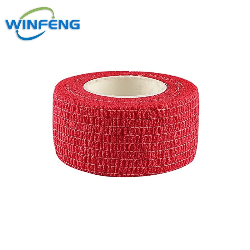 5Pcs Self Adhesive Elastic Bandage First Aid Kit Non-woven Fabric Tape Protective Gear Knee Elbow Support Injury Pad