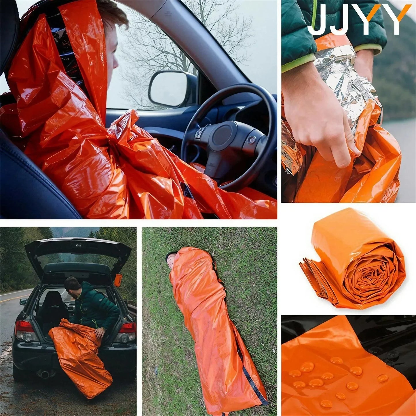 Portable Emergency Sleeping Bag Waterproof Survival Fishing Camping Hiking Travel Bag Stonego Outdoor Tools Accessories