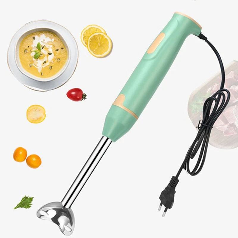 Immersion Hand Stick Blender Electric Food Vegetable Grinder Hand-Held Cooking Complementary Food Machine EU Plug