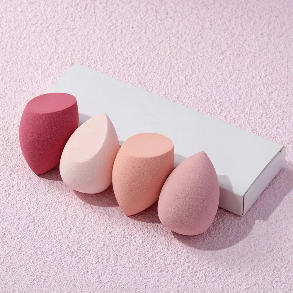 4 Pcs Beauty Egg Makeup Sponge Blenders Beauty Sponges Foundation Applicator