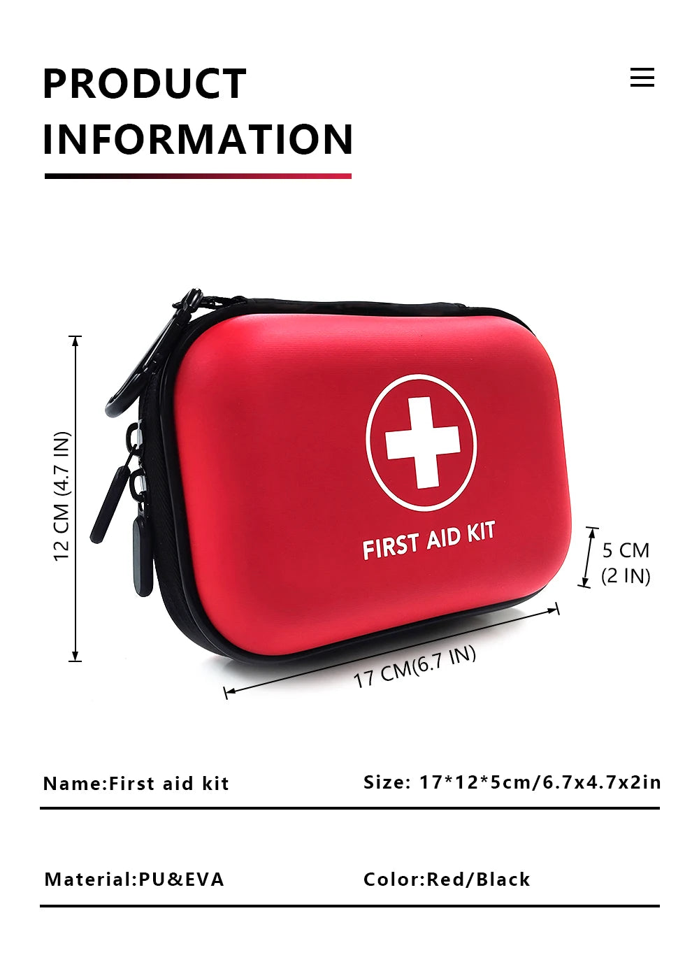 91pcs Portable Emergency Medical Bag First Aid Storage Box For Household Outdoor Travel Camping Equipment Medicine Survival Kit