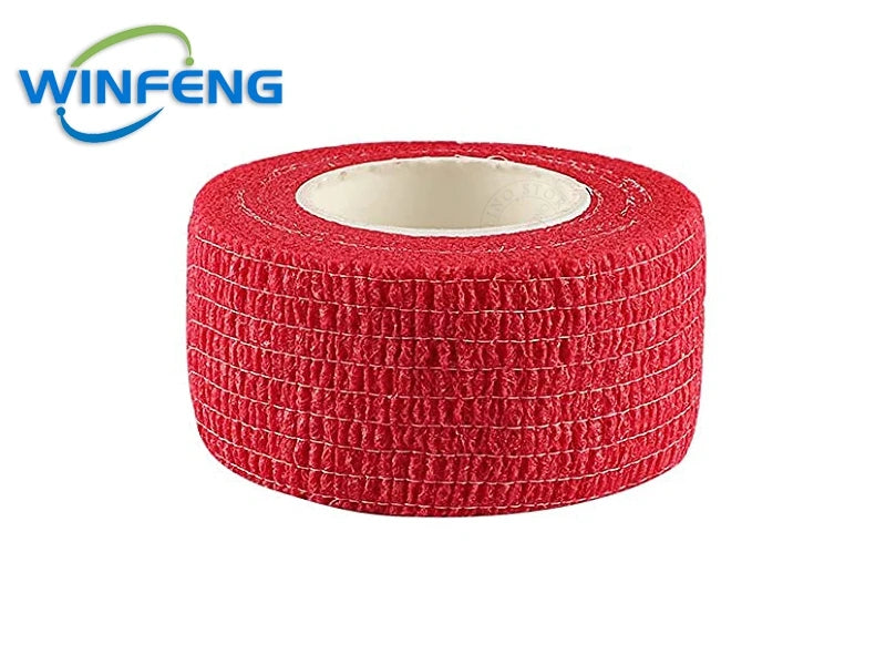 5Pcs Self Adhesive Elastic Bandage First Aid Kit Non-woven Fabric Tape Protective Gear Knee Elbow Support Injury Pad