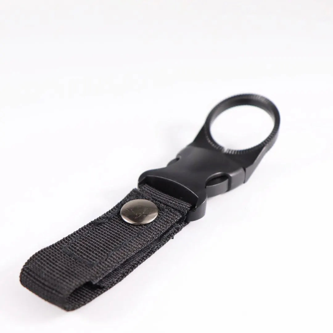 1PCS Webbing Buckle Hook Water Bottle Holder Camping Outdoor Security Escape Supplies Nylon Webbing Buckle Carabiner Belt Clip