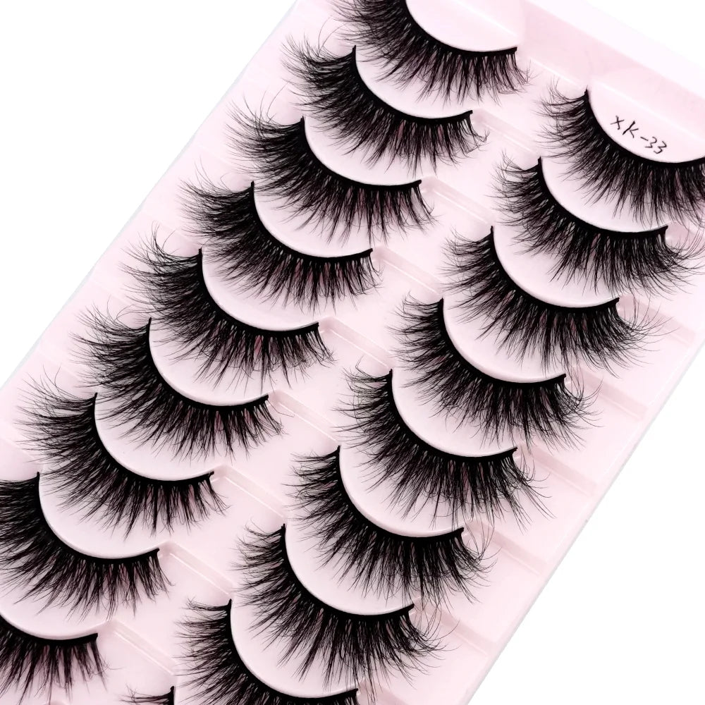 41 Styles 10 pairs natural long 3D mink false eyelashes fake lashes makeup kit Mink Lashes extension eye lashes short eyelashes