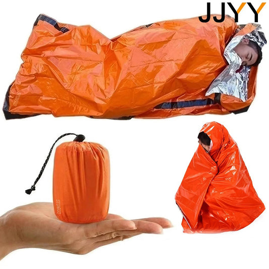 Portable Emergency Sleeping Bag Waterproof Survival Fishing Camping Hiking Travel Bag Stonego Outdoor Tools Accessories