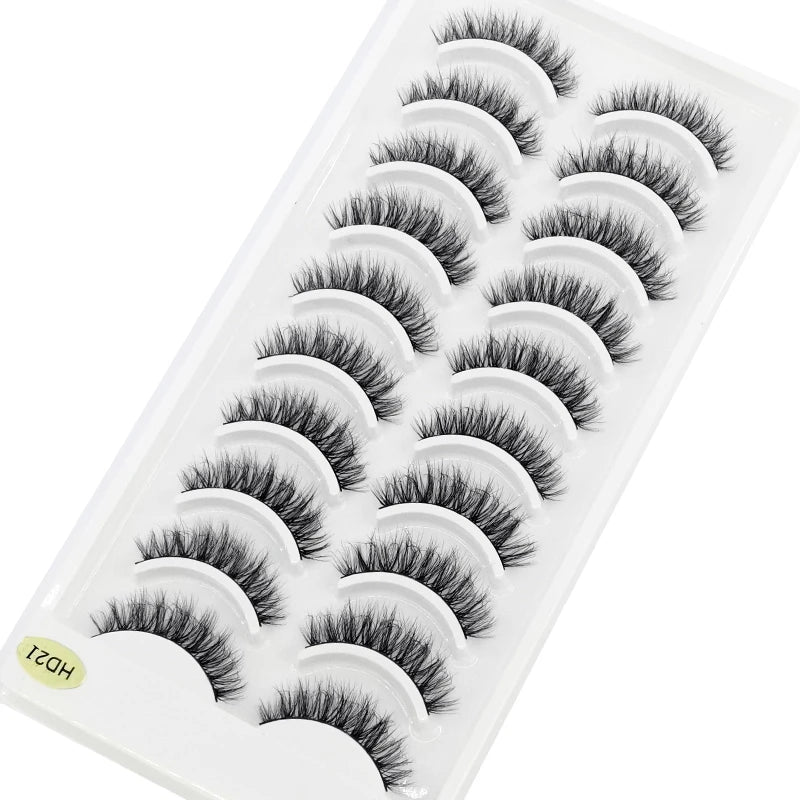 41 Styles 10 pairs natural long 3D mink false eyelashes fake lashes makeup kit Mink Lashes extension eye lashes short eyelashes