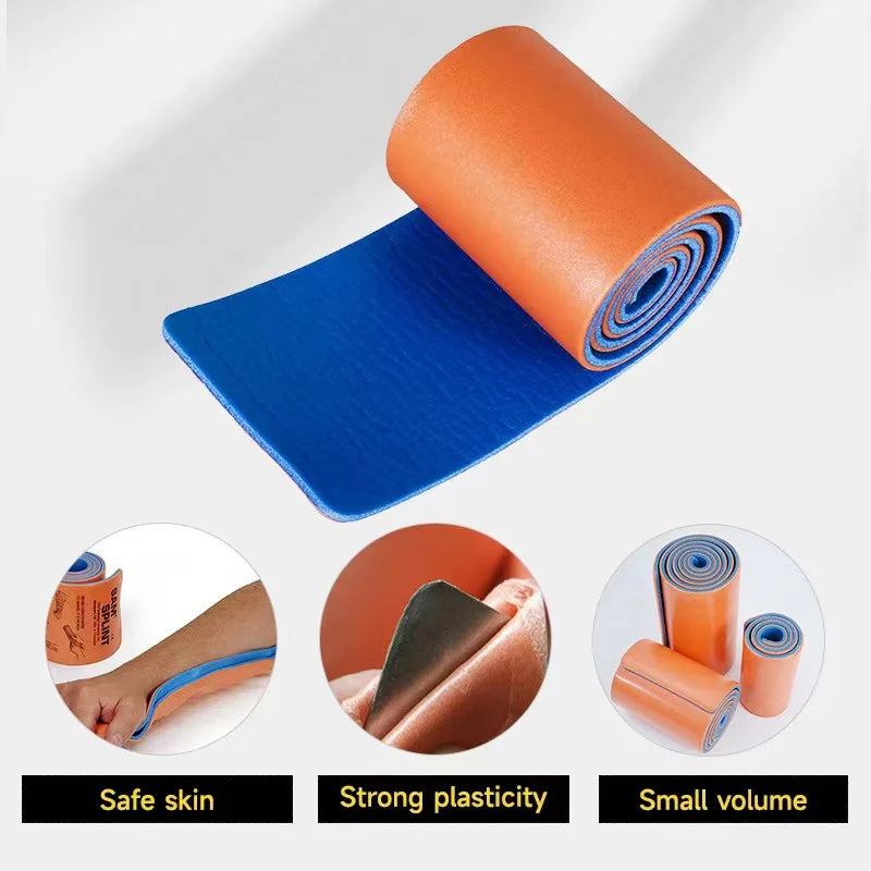 3Size Splint Roll Bandage First Aid Kits Emergency Medical Wrist Fixed Fracture Rescue Protection for Neck Leg Arm Braces Health