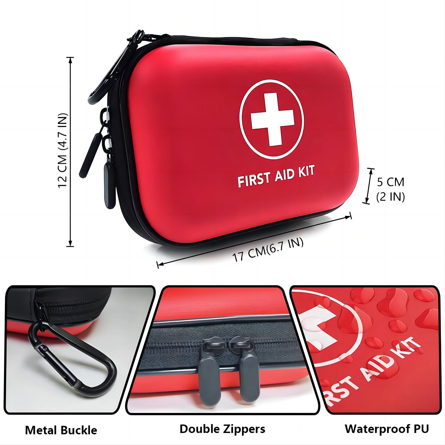 First Aid Kit, Multi-purpose Emergency Medical Portable Medical Bag, Outdoor Multi-functional First Aid Bag Home Emergency Bag