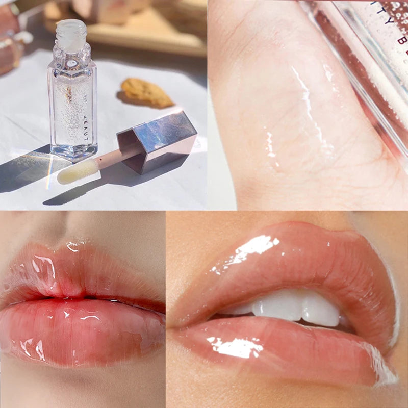 FB Gloss Bomb Cream Heat High Shine Lip Gloss Glitter Moisturizing Plumper Long Lasting Liquid Lipstick 9ml