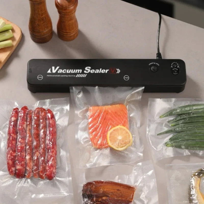 Xiaomi Vacuum Food Sealer Vacuum Sealer Food Storage Plastic Bags Sealer Vacuum Packaging Mini Food Preservation Machine