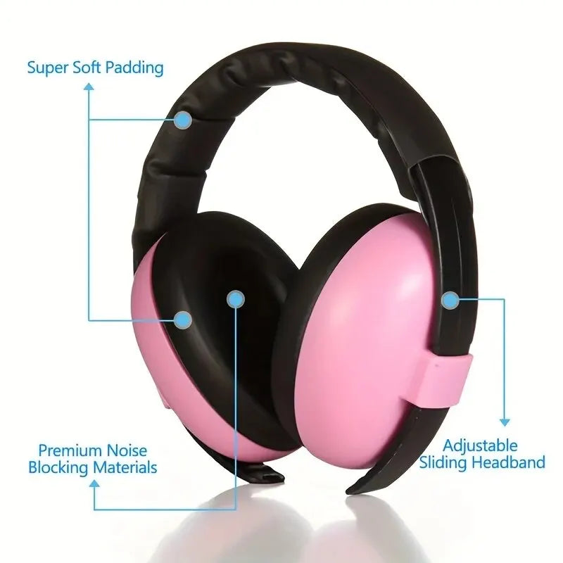 Baby Ears Protection Anti Noise Child Earmuff Children Sleep Ear Stretcher Headphones Sleeping Earplugs 1pc