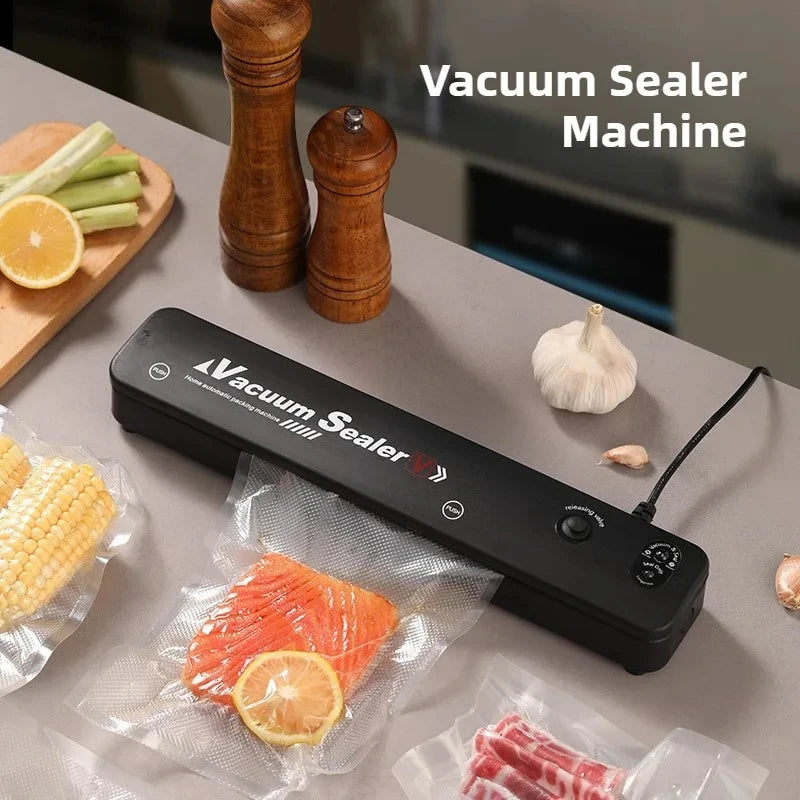 Xiaomi Vacuum Food Sealer Vacuum Sealer Food Storage Plastic Bags Sealer Vacuum Packaging Mini Food Preservation Machine