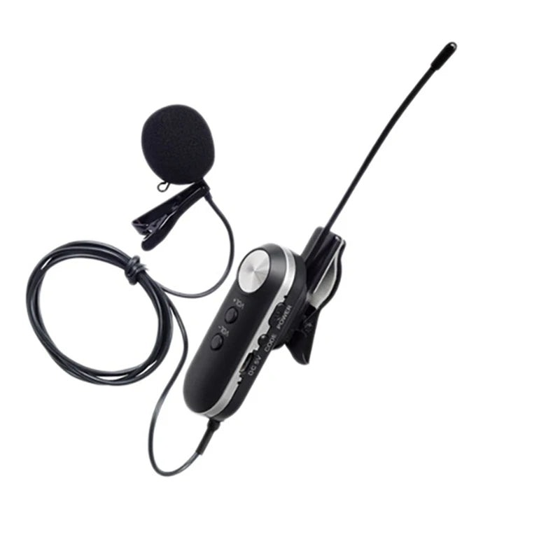 Wireless Lavalier Microphone System Dual Wireless Lapel Mic For Iphone DSLR Camera Youtube Podcast Vlog Interview