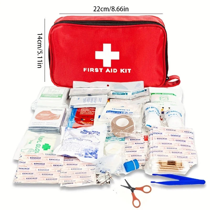 First Aid Kit, Multi-purpose Emergency Medical Portable Medical Bag, Outdoor Multi-functional First Aid Bag Home Emergency Bag