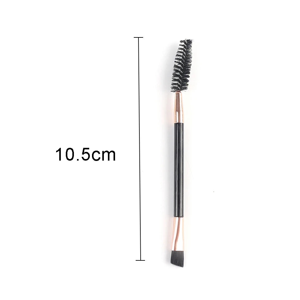 1/10pcs Soft Eyelash Brushes twisted Eyebrow Brush Elbow Contouring Eye Brow Eyeliner Brushes Eyes Blending Cosmetic Makeup Tool