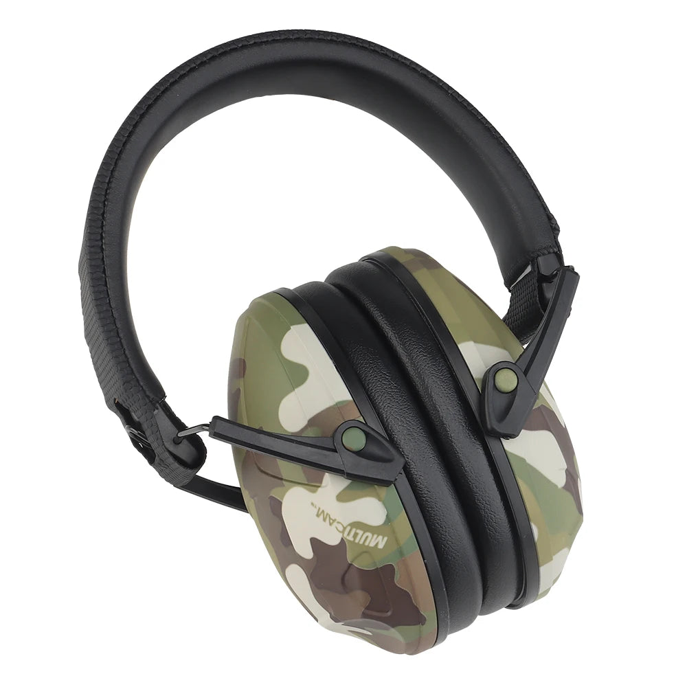 IPSC Shooting Noise Cancelling Headset Tactical Earmuff Anti-noise Headphone Hearing Protection Headset Foldable Ear Protector