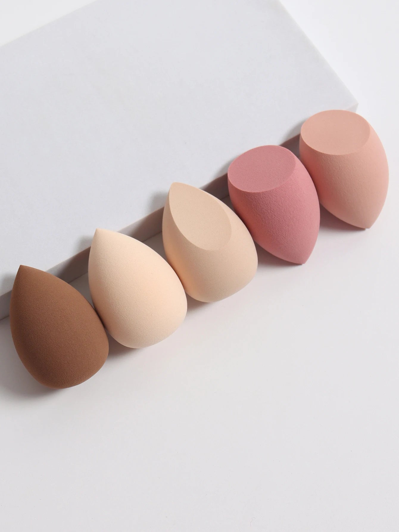 5 Bags of Beauty Eggs Makeup Sponge (Beauty Egg), Foundation Make-Up Mixed Beauty Sponge, Flawless Liquid, Cream and Powder, Mu