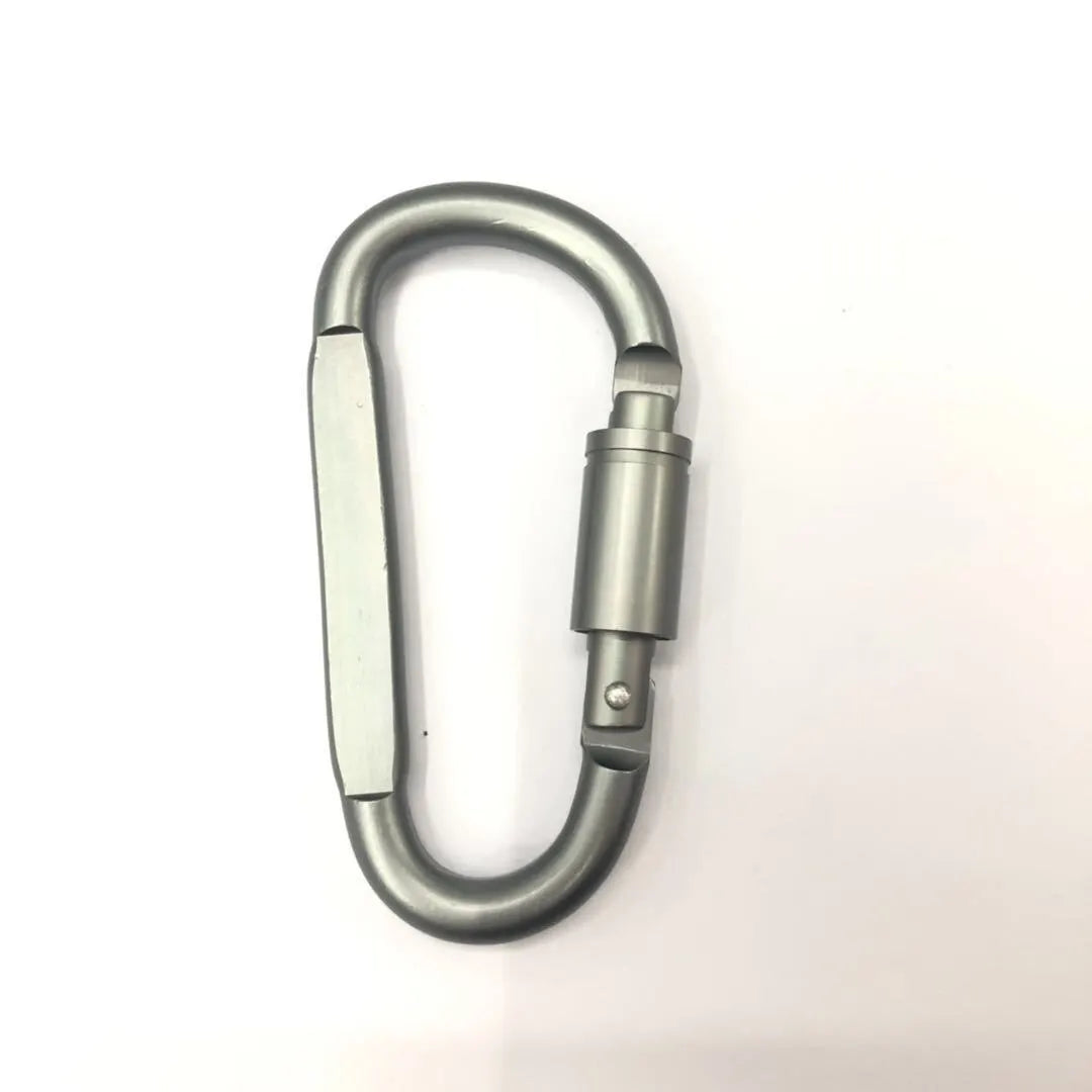 1pcs D Shape Hook Escape Supplies Carabiner Fast Hanging Nut Buckle Rock Outdoor Survival Gear Camp Mountaineering Ring Hook