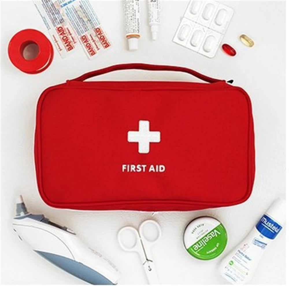 Empty Large Portable Outdoor Survival First Aid Kits Disaster Earthquake Emergency Bags Big Capacity Home Car Medical Package