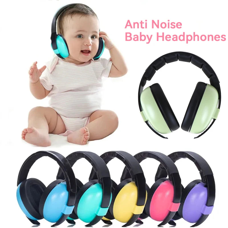 Anti Noise Baby Headphones Children Sleep Ear Stretcher Baby Ears Protection Children Earmuffs Sleeping Earplugs Child Earmuff