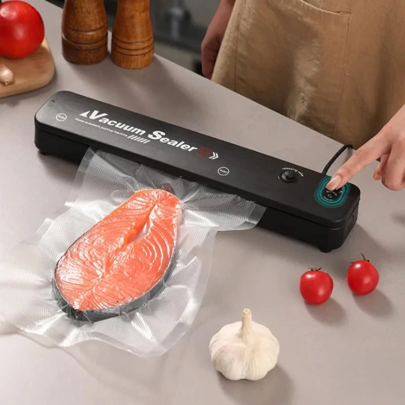 Xiaomi Vacuum Food Sealer Vacuum Sealer Food Storage Plastic Bags Sealer Vacuum Packaging Mini Food Preservation Machine