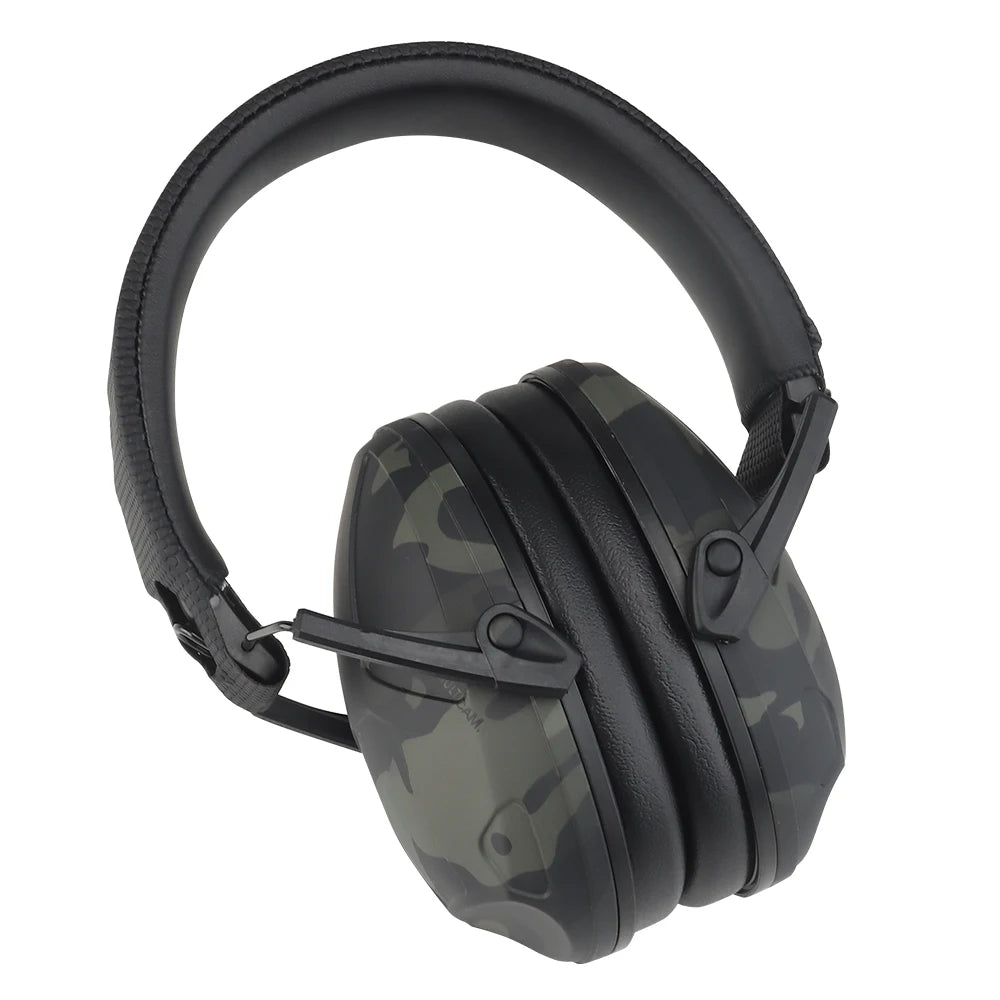 IPSC Shooting Noise Cancelling Headset Tactical Earmuff Anti-noise Headphone Hearing Protection Headset Foldable Ear Protector