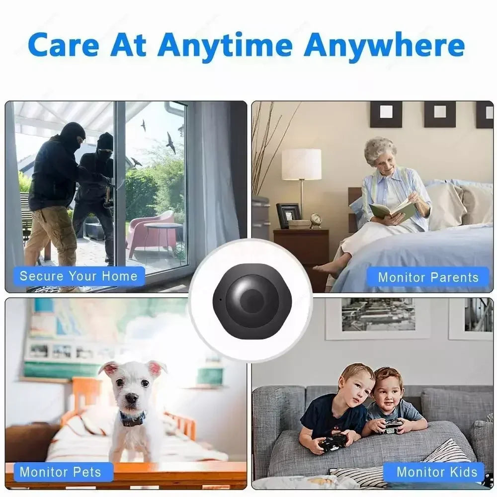 Mini Camera Wifi 4K 1080P HD Night Vision Smart Home IP Webcam Remote Surveillance Micro Camcorders Portable Invisible Cam Espia