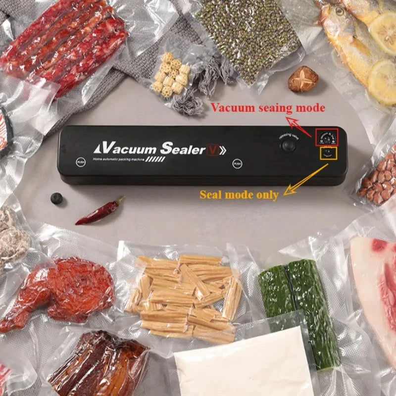 Xiaomi Vacuum Food Sealer Vacuum Sealer Food Storage Plastic Bags Sealer Vacuum Packaging Mini Food Preservation Machine