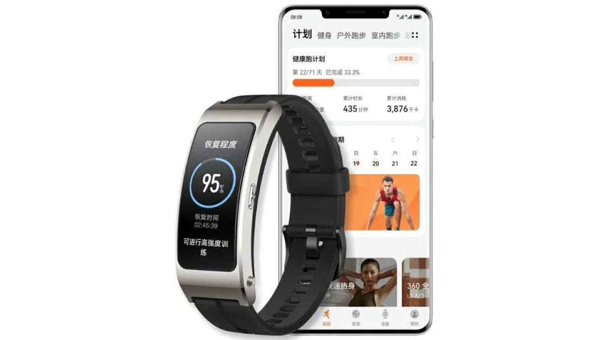 B7 Headset Wristband 1.53 Inch AMOLED Touch Screen Heart Rate Blood Oxygen Monitoring Smart Sports Bracelet Smart Watch