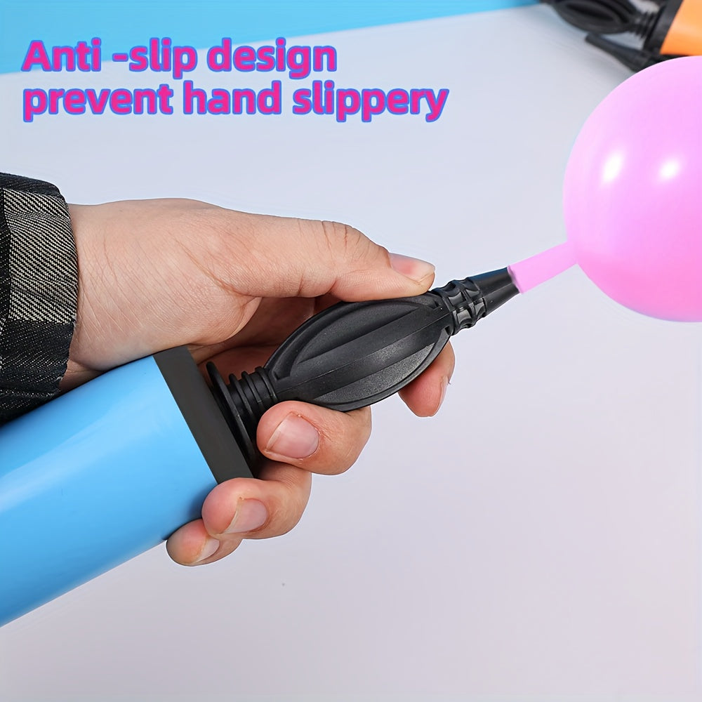 1pc, Balloon Pump, Hand Push, Useful Portable Balloon Accessories, Prefect For Wedding, New Year, Spring Festival, Birthday, Graduation Party Decor Supplies