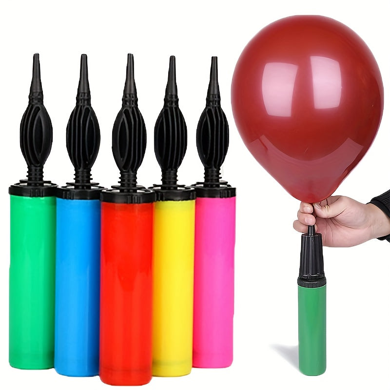 1pc, Balloon Pump, Hand Push, Useful Portable Balloon Accessories, Prefect For Wedding, New Year, Spring Festival, Birthday, Graduation Party Decor Supplies