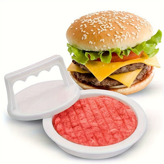 1pc Burger Press, Patty Press, Cheeseburger Press, Creative Burger Press, Non-Stick Hamburger Press, Patty Maker Mold For Meat Beef Cheese Veggie, Burger Maker For Outdoor Picnic Grill Barbecue, Kitchen Tools, Kitchen Supplie