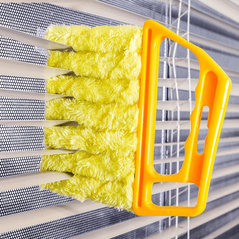 Deluxe PE Microfiber Washable Window Cleaning Brushes - Effective Dirt And Dust Remover, Blind Cleaner, And Duster with Superior Absorbency And Lint-Free Design for Streak-Free Shine