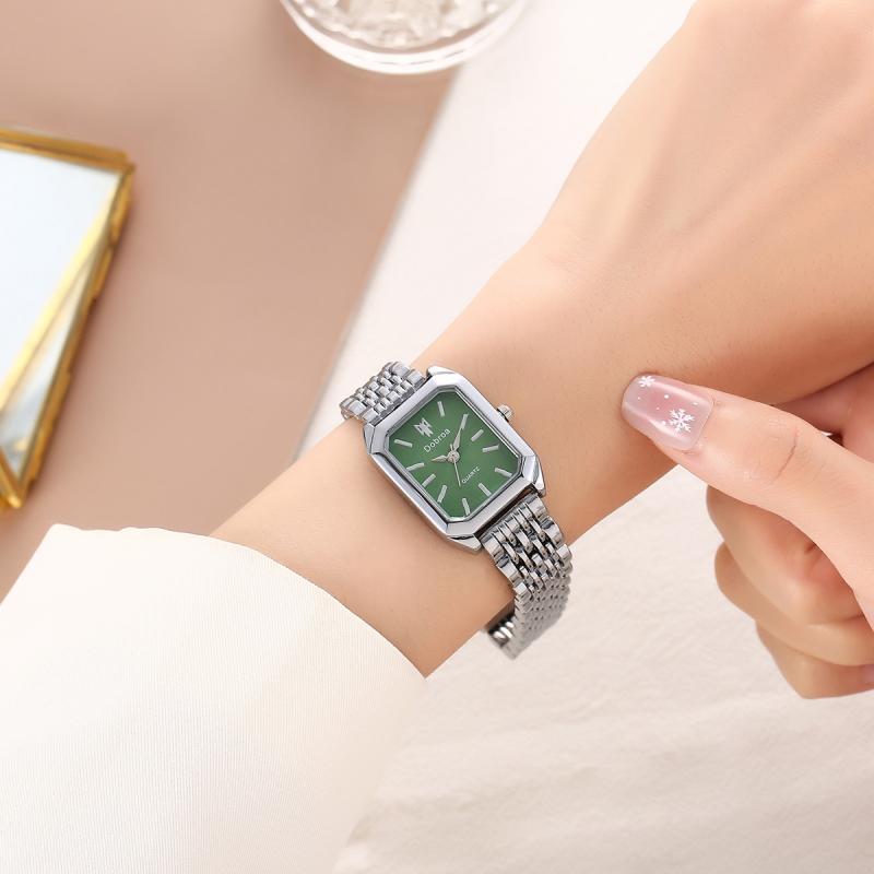 Fashion Classic Five-Bezel Bracelet Watch Square Women's Fashion Watch A Must-have for Goddesses