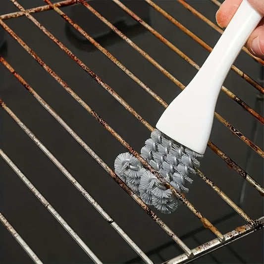 Multi-Purpose Cleaning Brush for Barbecue, Oven, and Kitchen - Durable Grease Remover, Surface Safe, Ideal for Home and School Use - No Electricity Required.